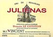 Jean-Jacques Vincent Julienas Domaine le...